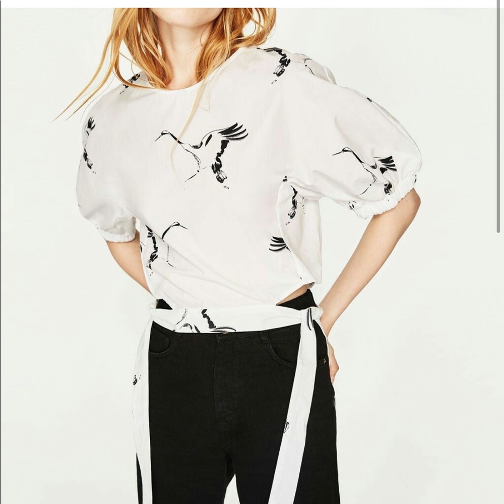 Zara Crane Blouse